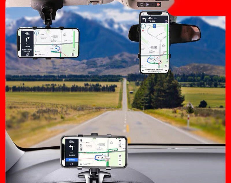 
                  
                    Universal car snap-in dashboard phone holder for safe mobile device navigation support.
                  
                