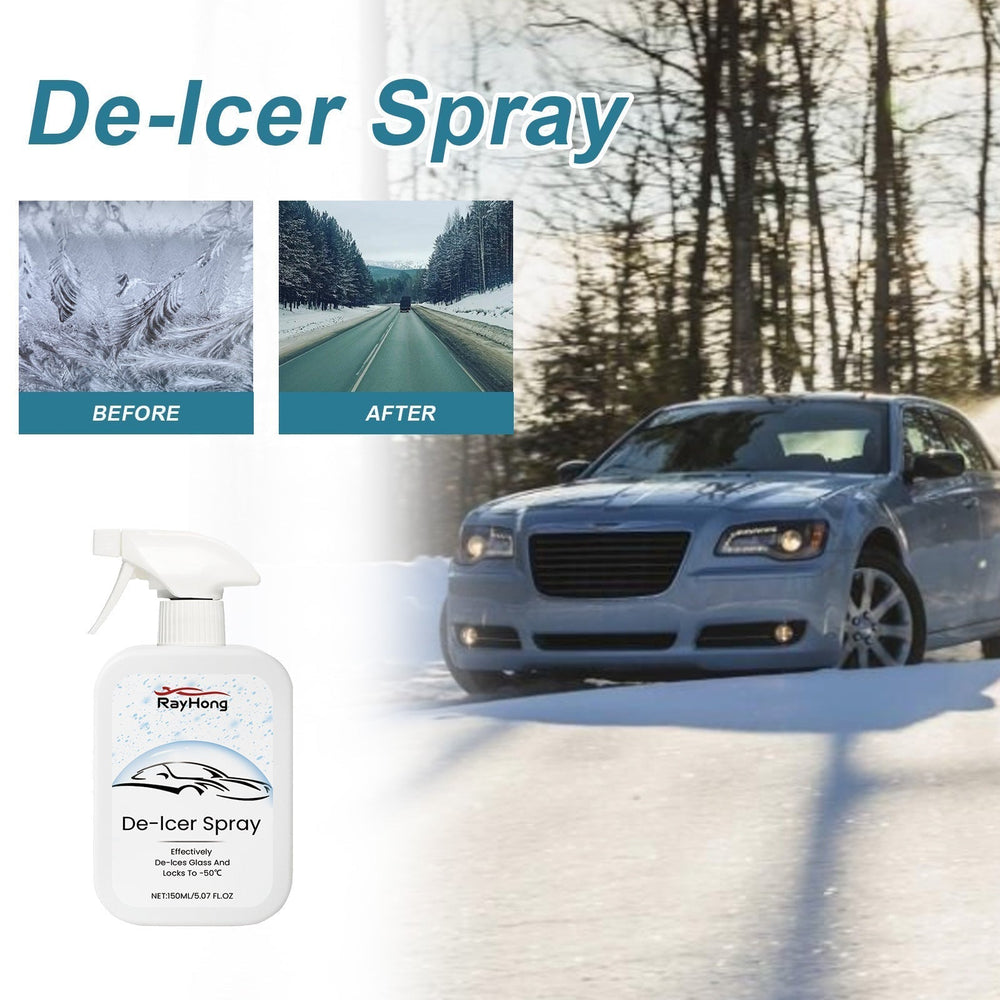 
                  
                    Windshield De-Icing Spray 150ml - Effective ice removal for vehicles.
                  
                