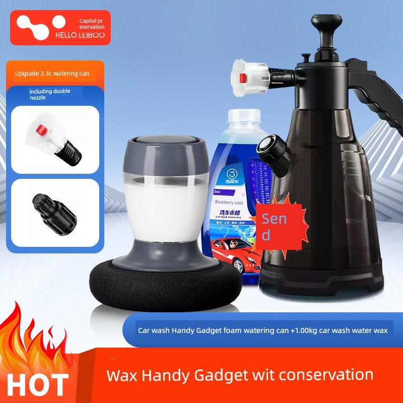 
                  
                    High performance wax coating sponge for waterproofing and shine.
                  
                