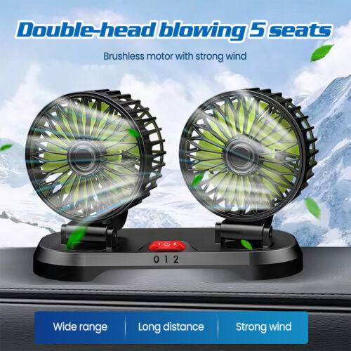 
                  
                    Dual Head Dashboard Cooling Fan
                  
                