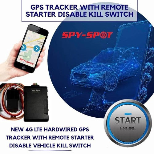
                  
                    4G GPS vehicle tracker with remote starter disable kill switch.
                  
                